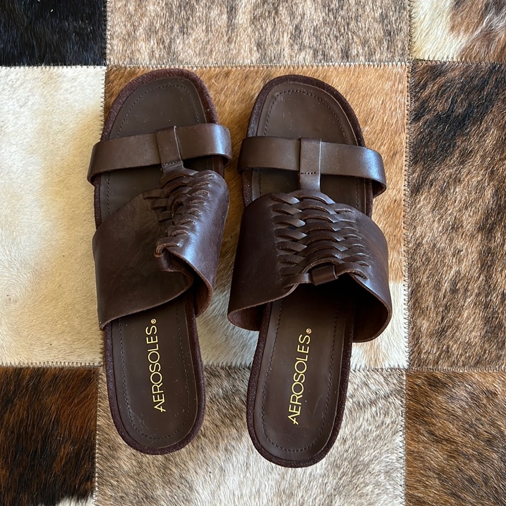 Aerosoles heeled sandals